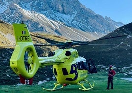 Milagroso rescate del montañero leonés desaparecido en los Picos de Europa