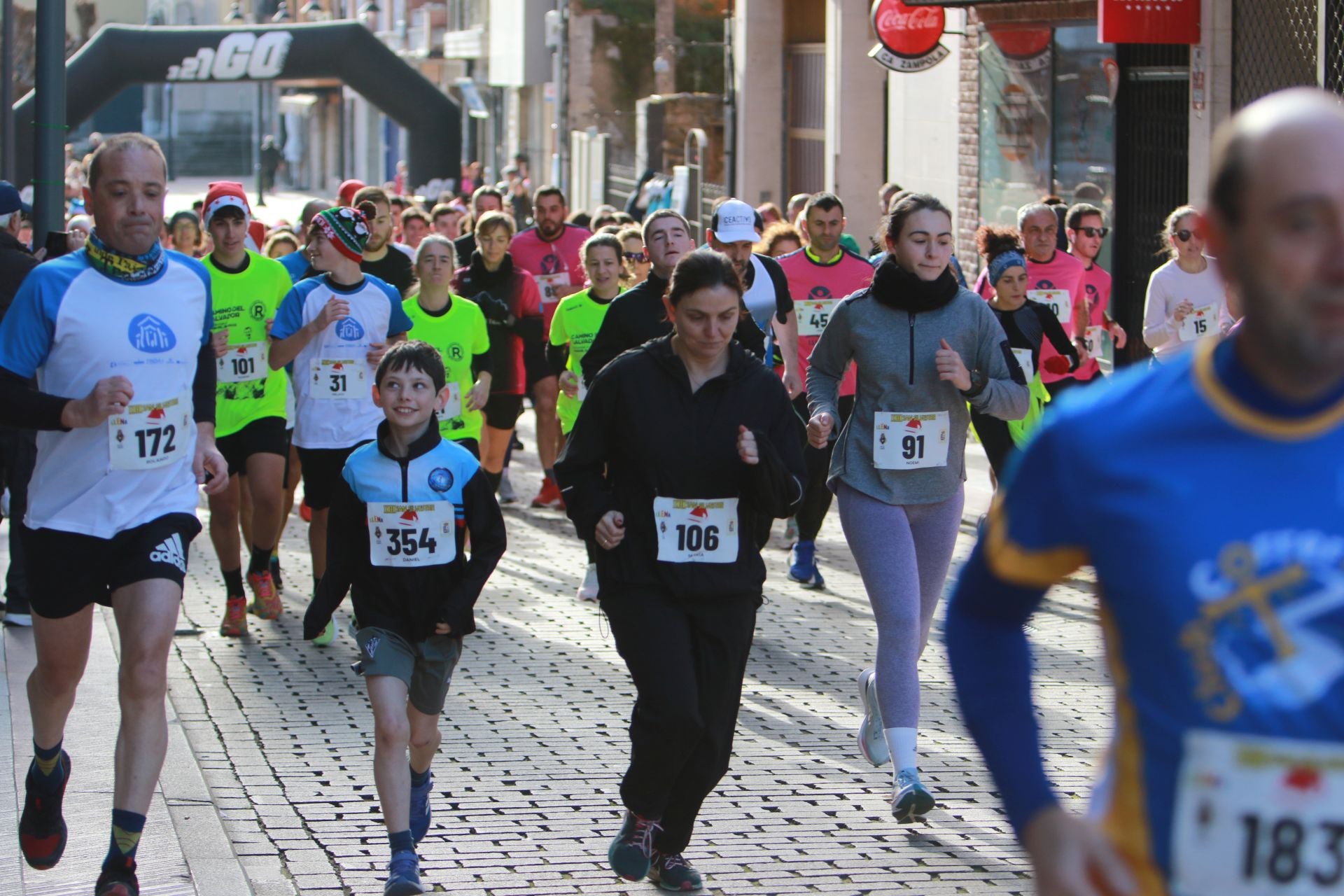 La San Silvestre de Pola de Lena, en imágenes