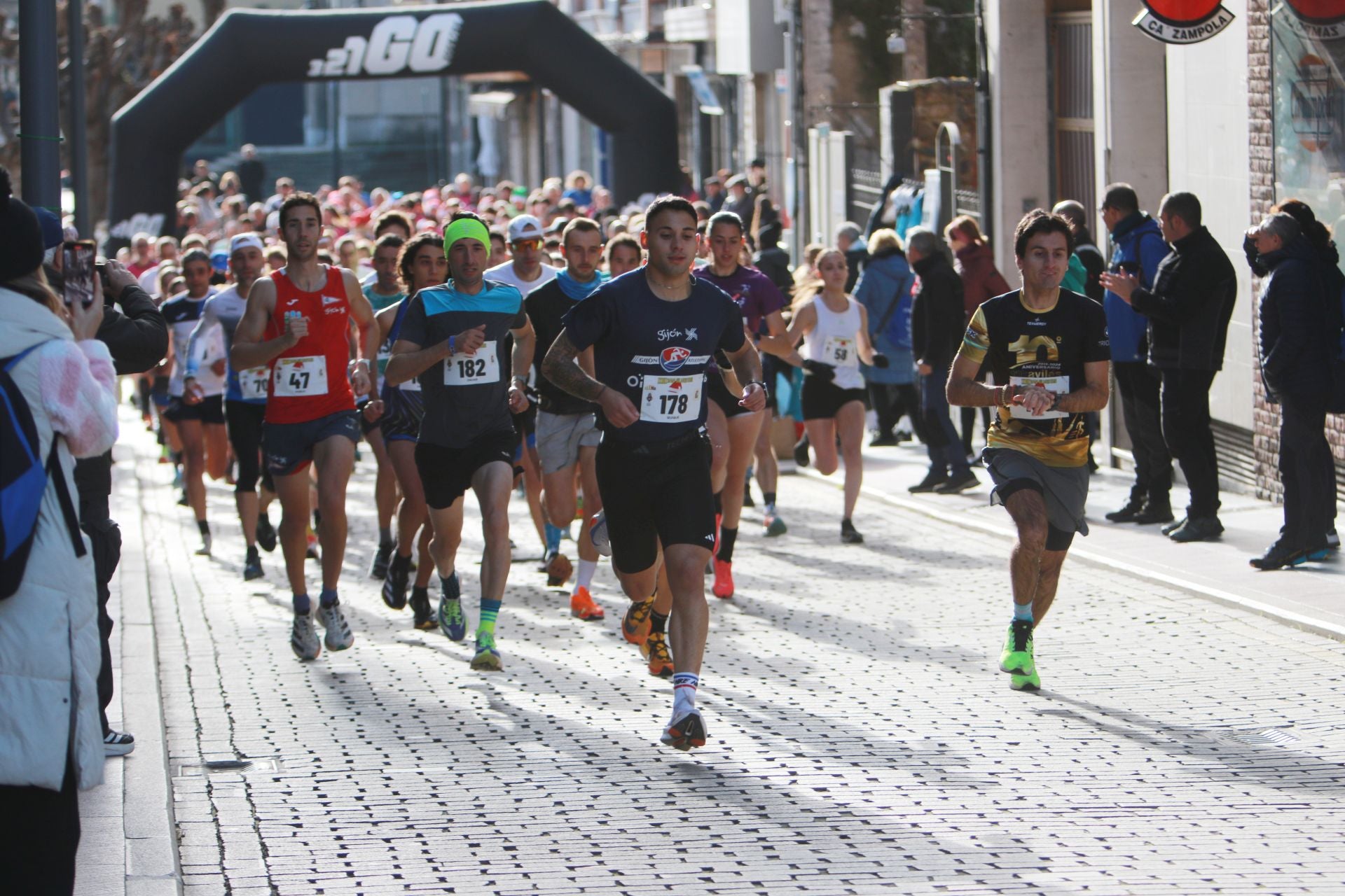 La San Silvestre de Pola de Lena, en imágenes