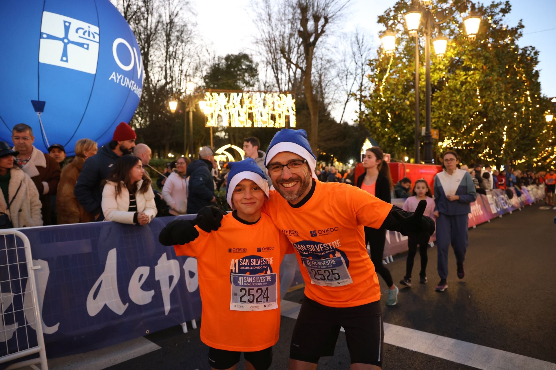 Oviedo despide el año a golpe de zapatilla por San Silvestre