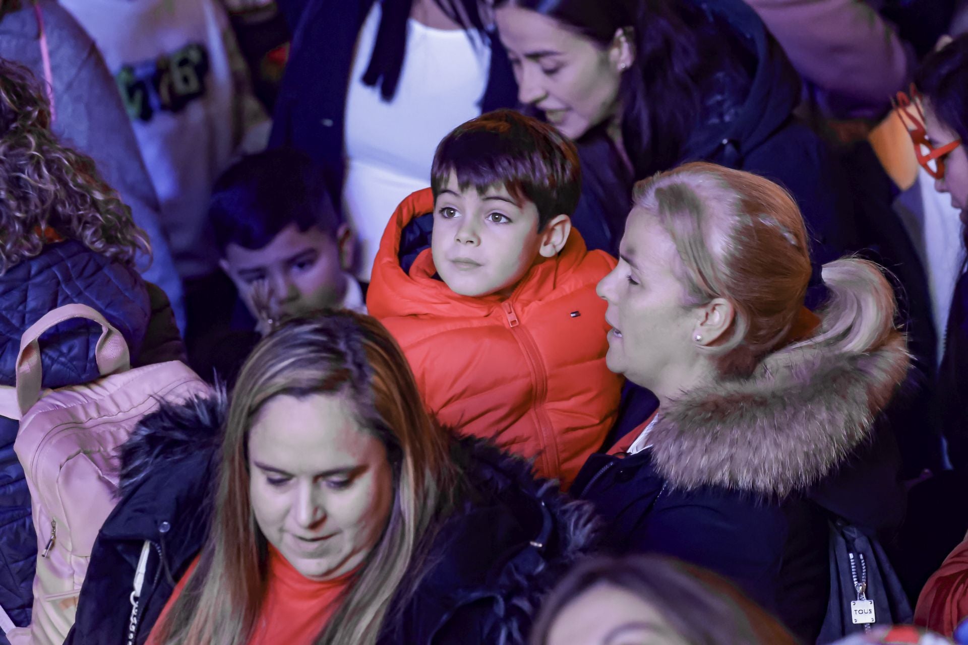 Los más pequeños reciben el año adelantado en las pequecampanadas de Gijón