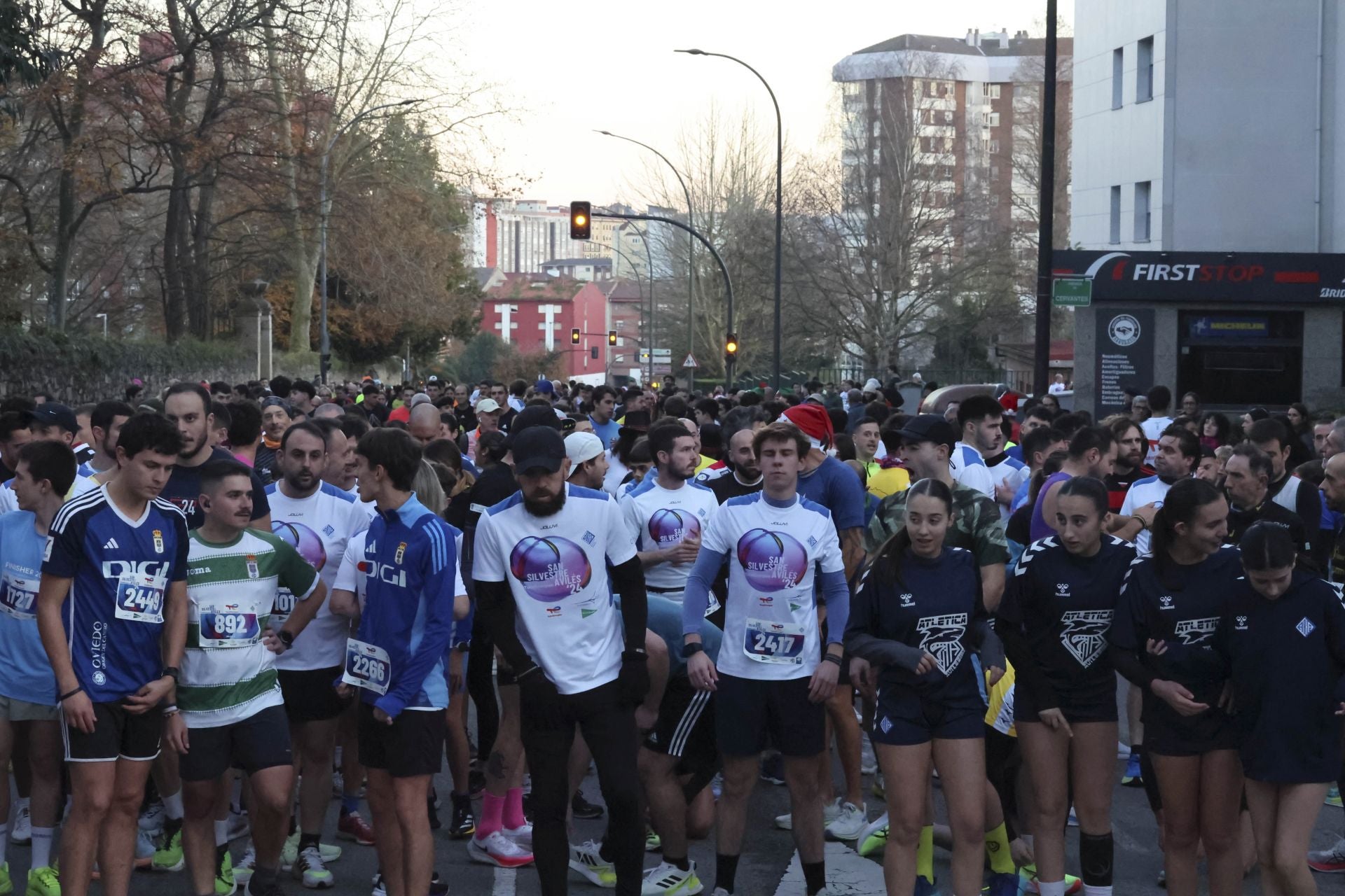 San Silvestre en Avilés para despedir el 2024