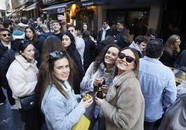 Asturias, de terraceo para brindar por el nuevo año