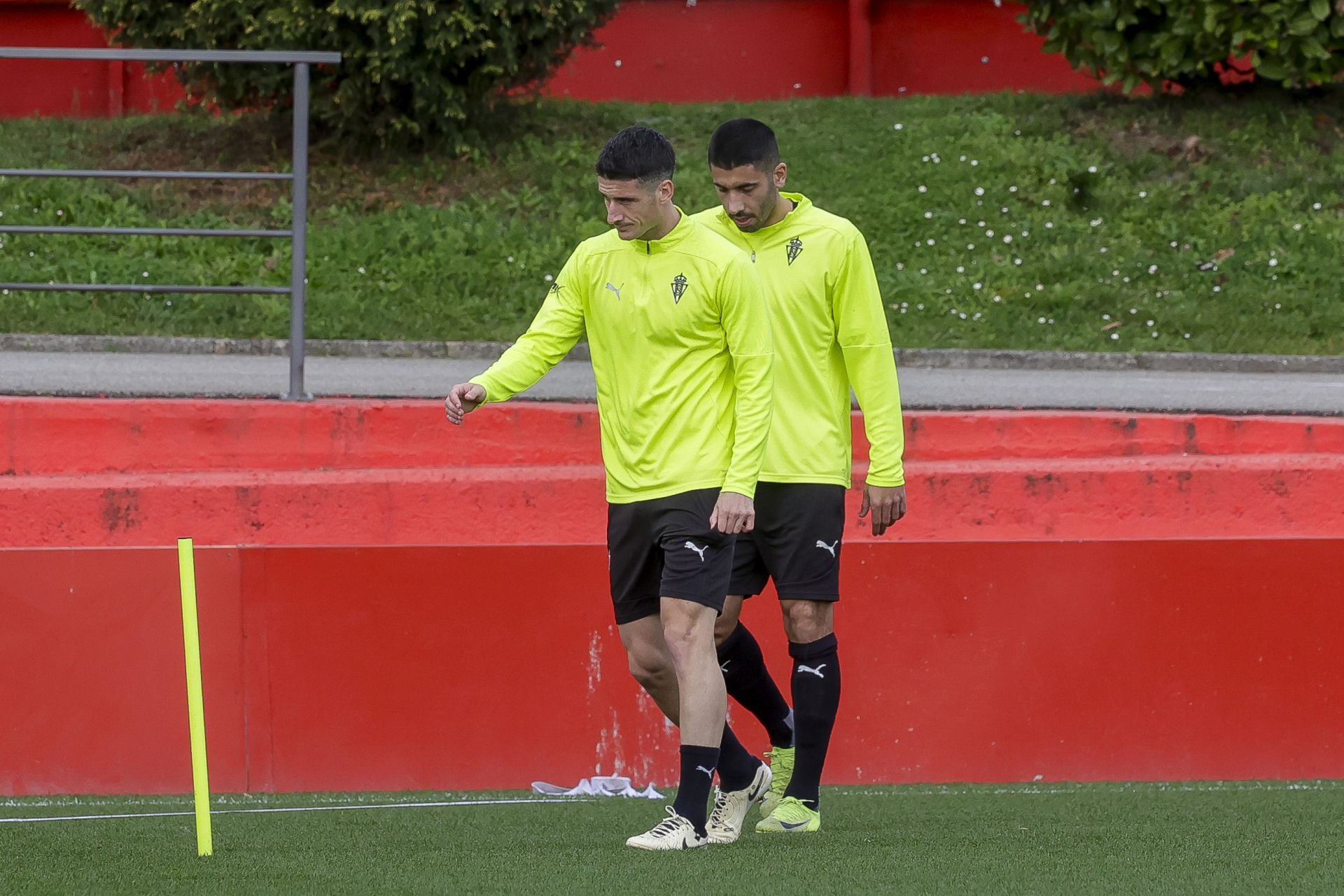 Entrenamiento del Sporting (02/01/2025)