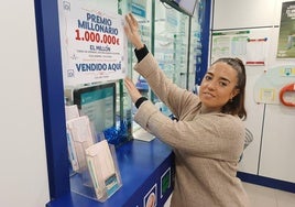 Rebeca González, del kiosko Casa Julio en Oviedo.