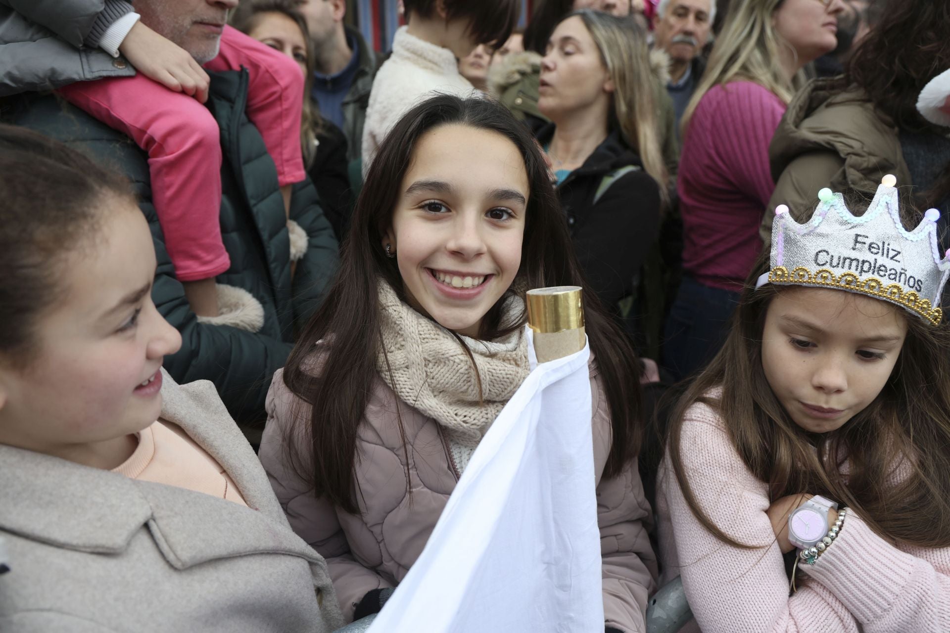 Las imágenes de la llegada de los Reyes Magos a Gijón