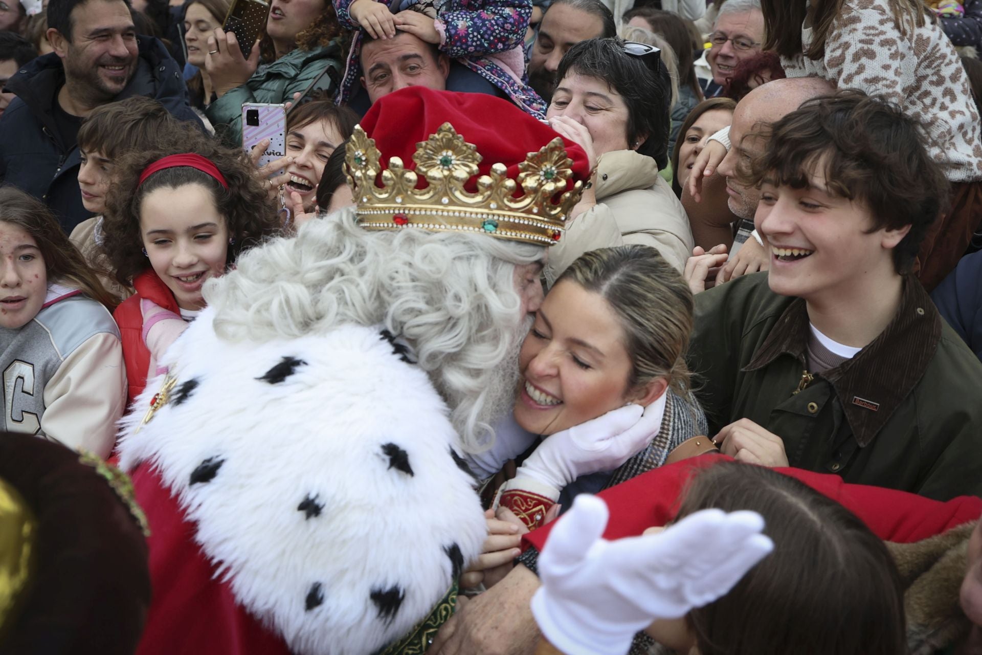 Las imágenes de la llegada de los Reyes Magos a Gijón