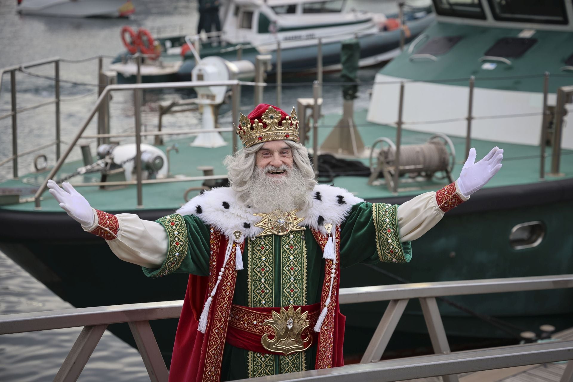 Las imágenes de la llegada de los Reyes Magos a Gijón