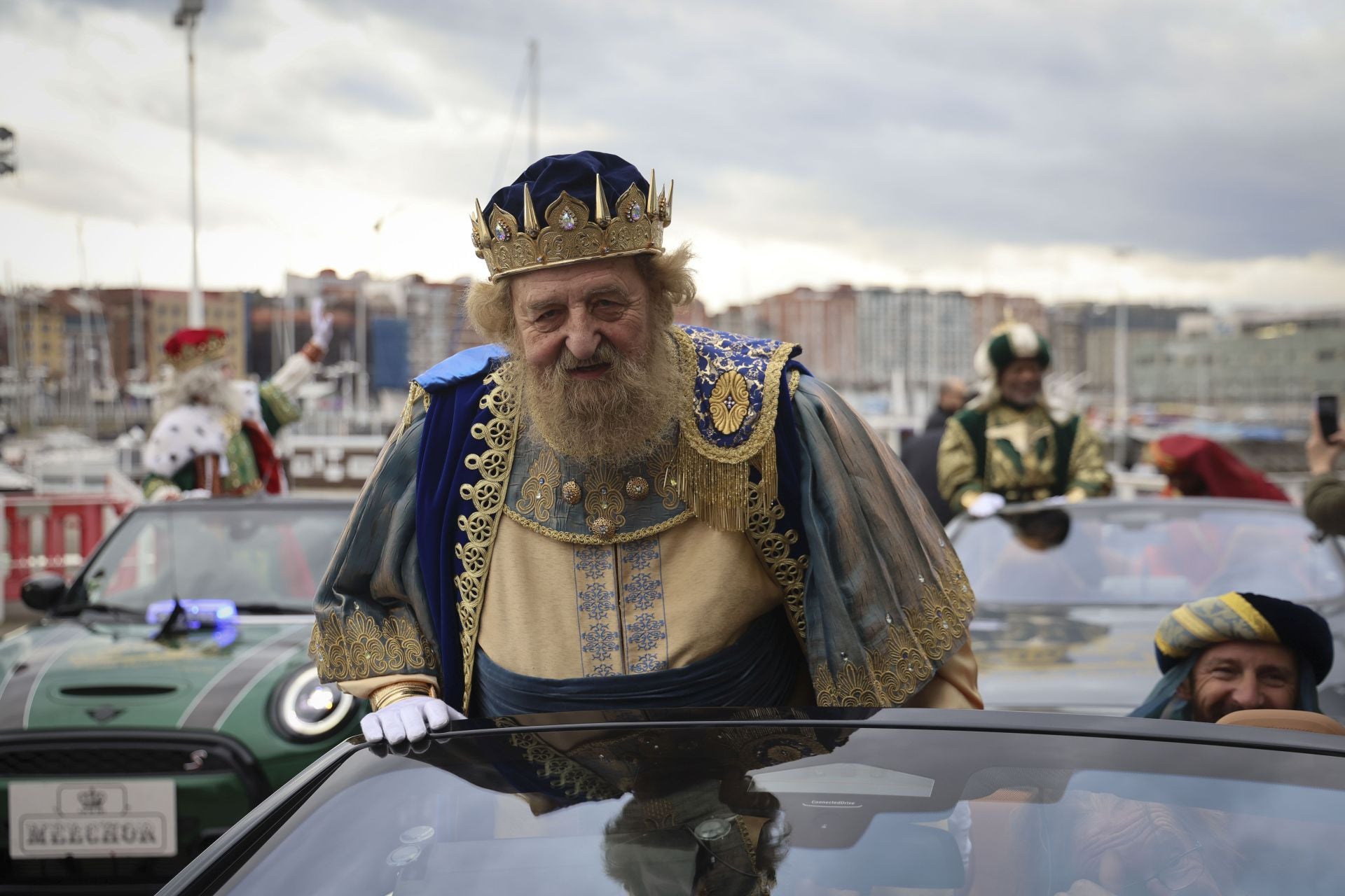 Las imágenes de la llegada de los Reyes Magos a Gijón