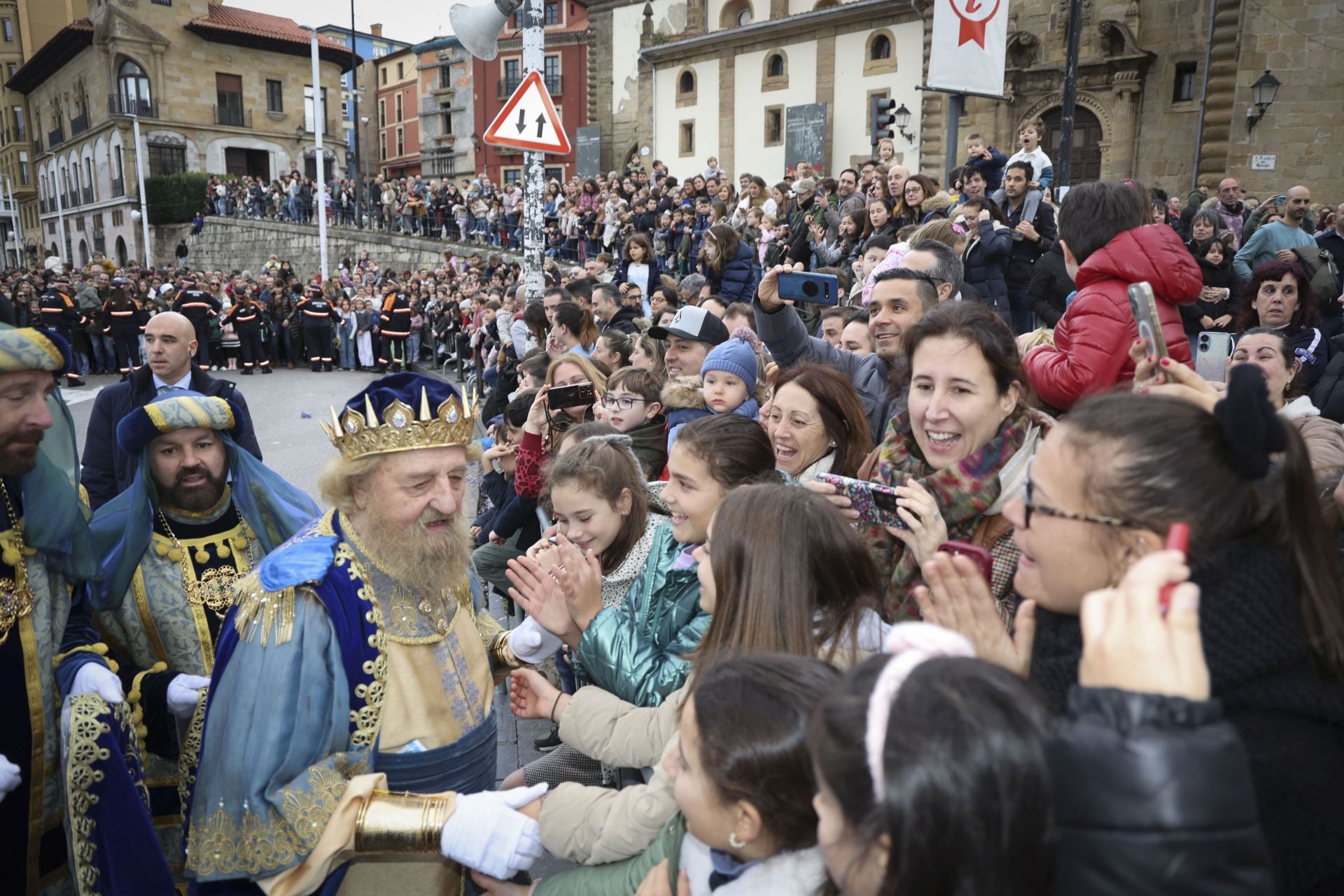 Las imágenes de la llegada de los Reyes Magos a Gijón