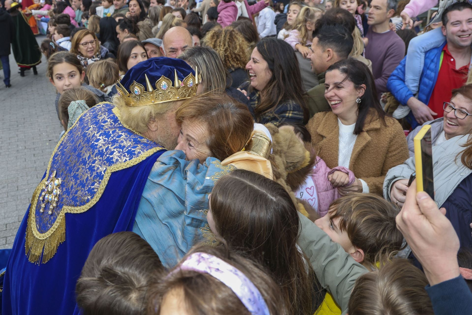 Las imágenes de la llegada de los Reyes Magos a Gijón