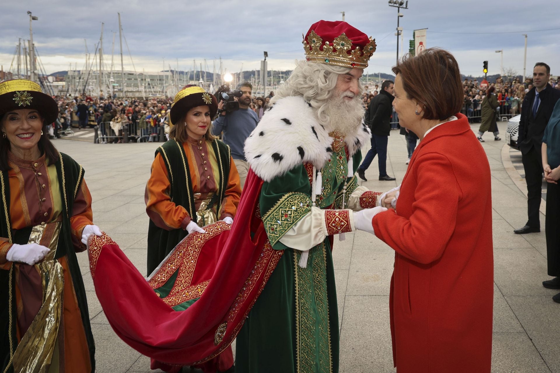 Las imágenes de la llegada de los Reyes Magos a Gijón