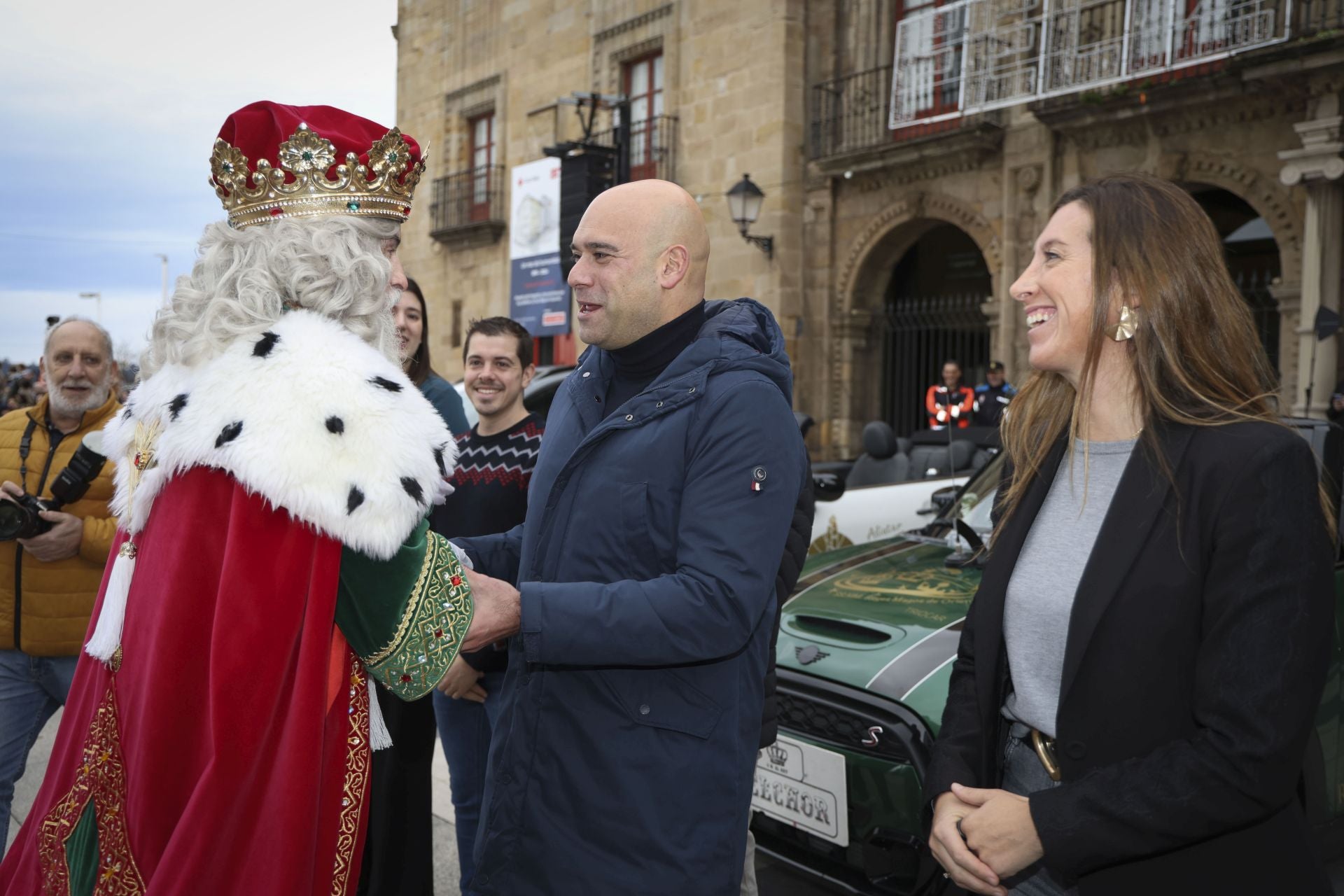 Las imágenes de la llegada de los Reyes Magos a Gijón