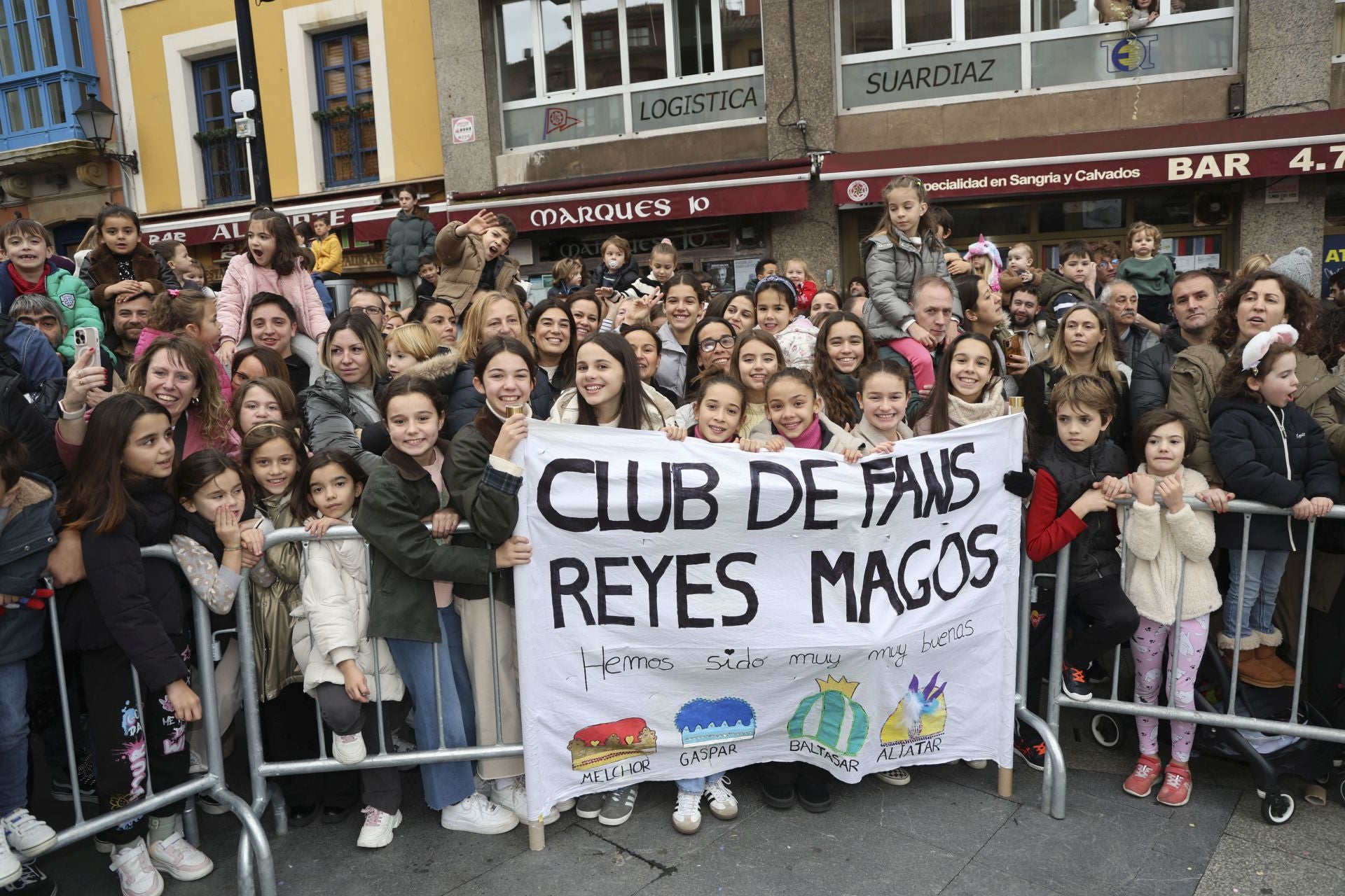 Las imágenes de la llegada de los Reyes Magos a Gijón