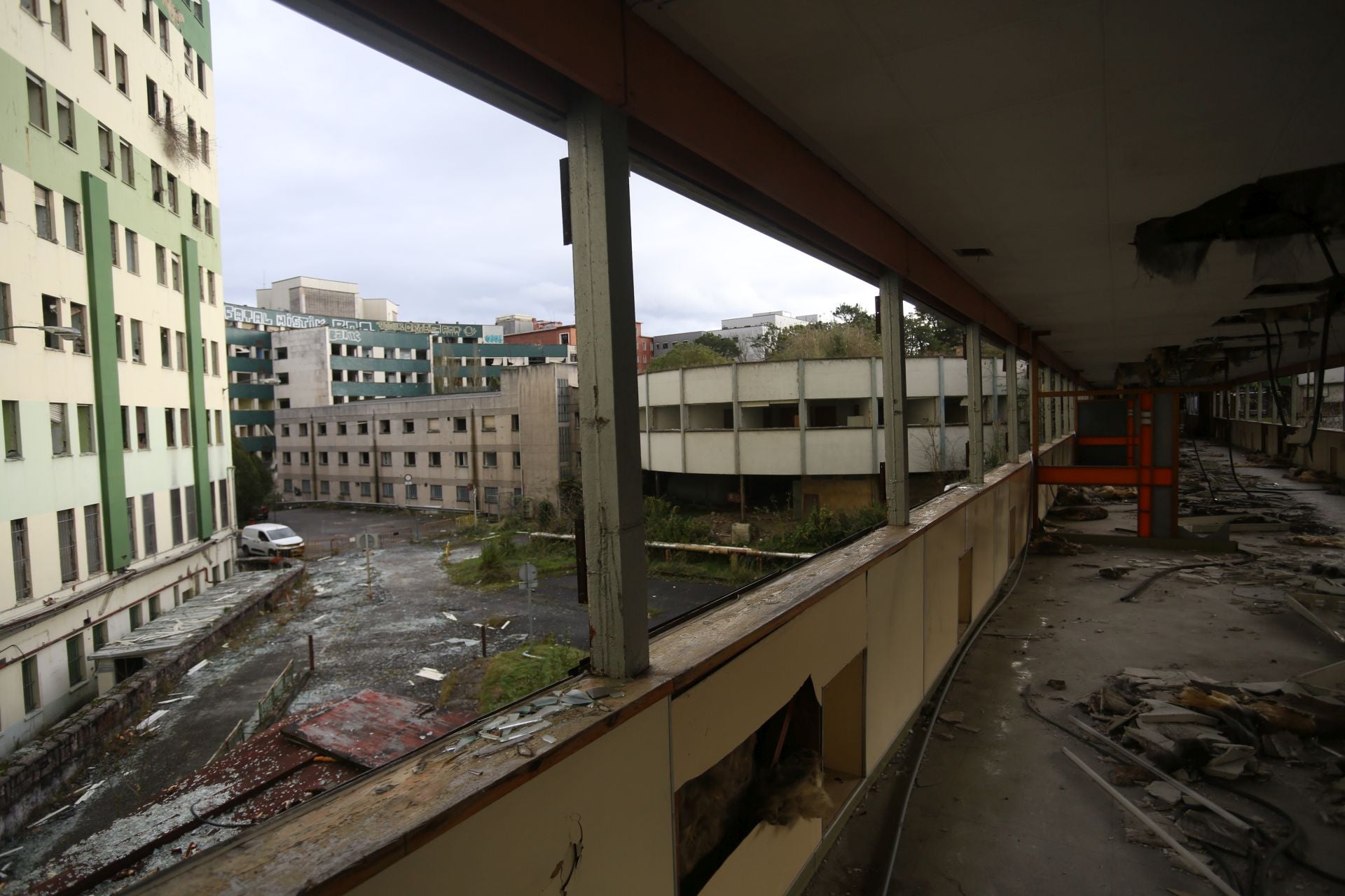 El viejo HUCA, un imán para los saqueadores