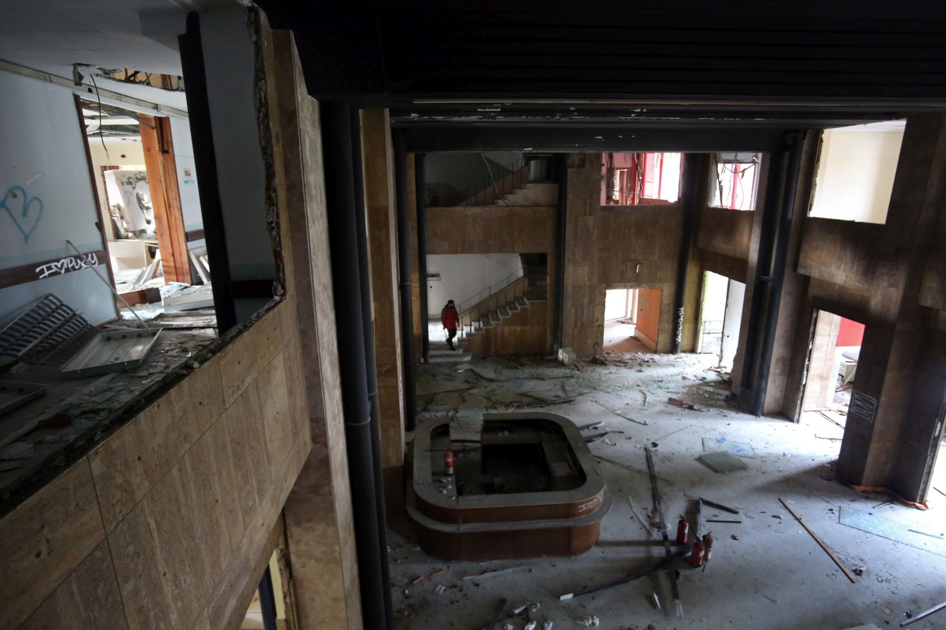 El viejo HUCA, un imán para los saqueadores