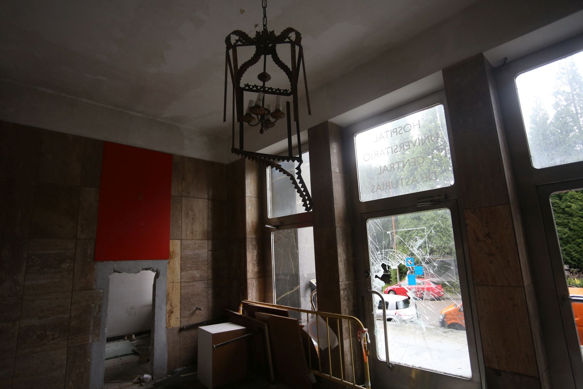 El viejo HUCA, un imán para los saqueadores