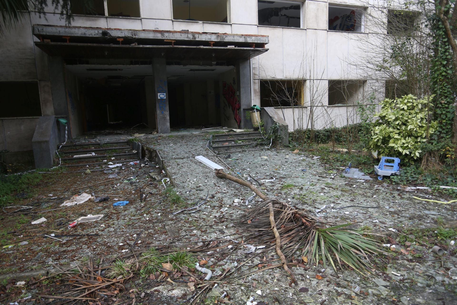 El viejo HUCA, un imán para los saqueadores