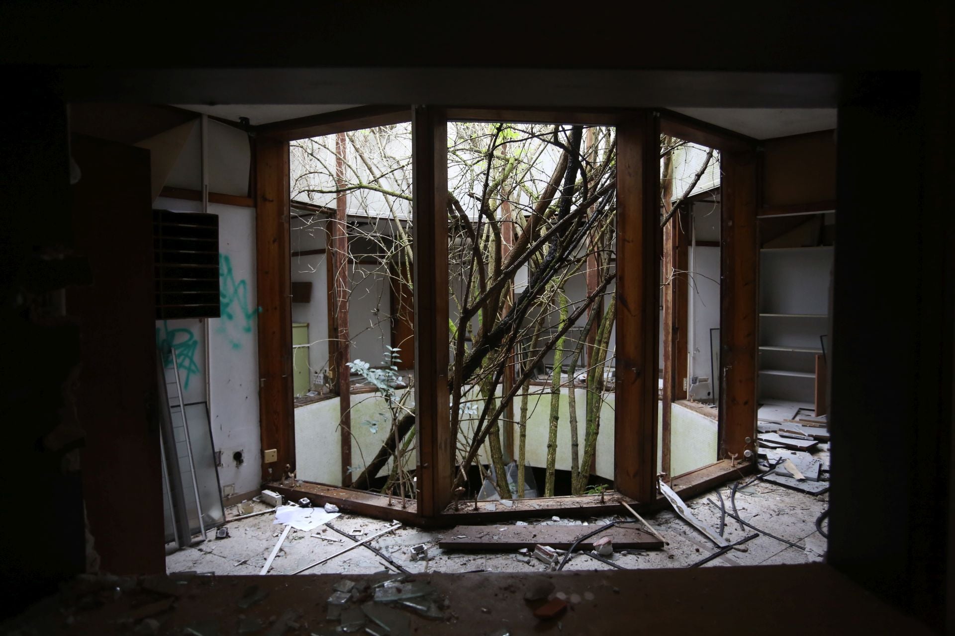 El viejo HUCA, un imán para los saqueadores