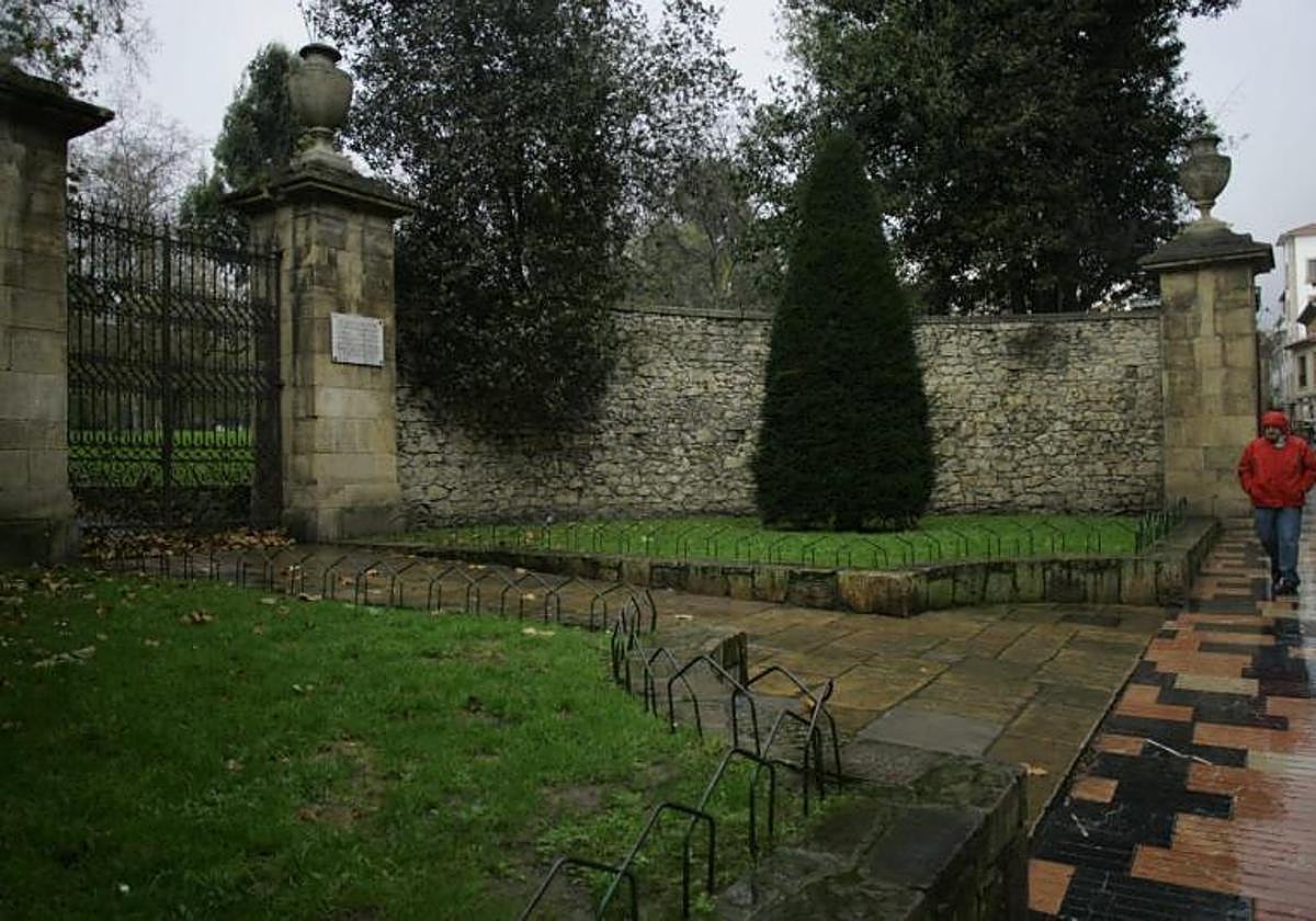 El parque de Ferrera, cerrado en una ocasión anterior.