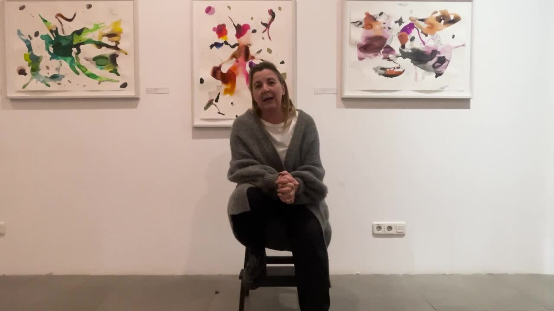 Arancha Osoro, galerista de arte, felicita a EL COMERCIO
