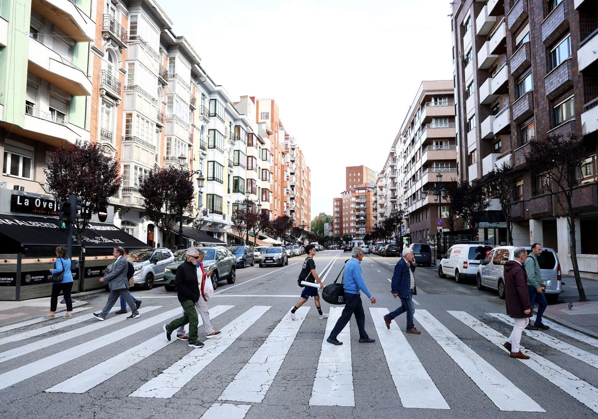 El tramo de la avenida de Galicia que se convertirá en un bulevar.