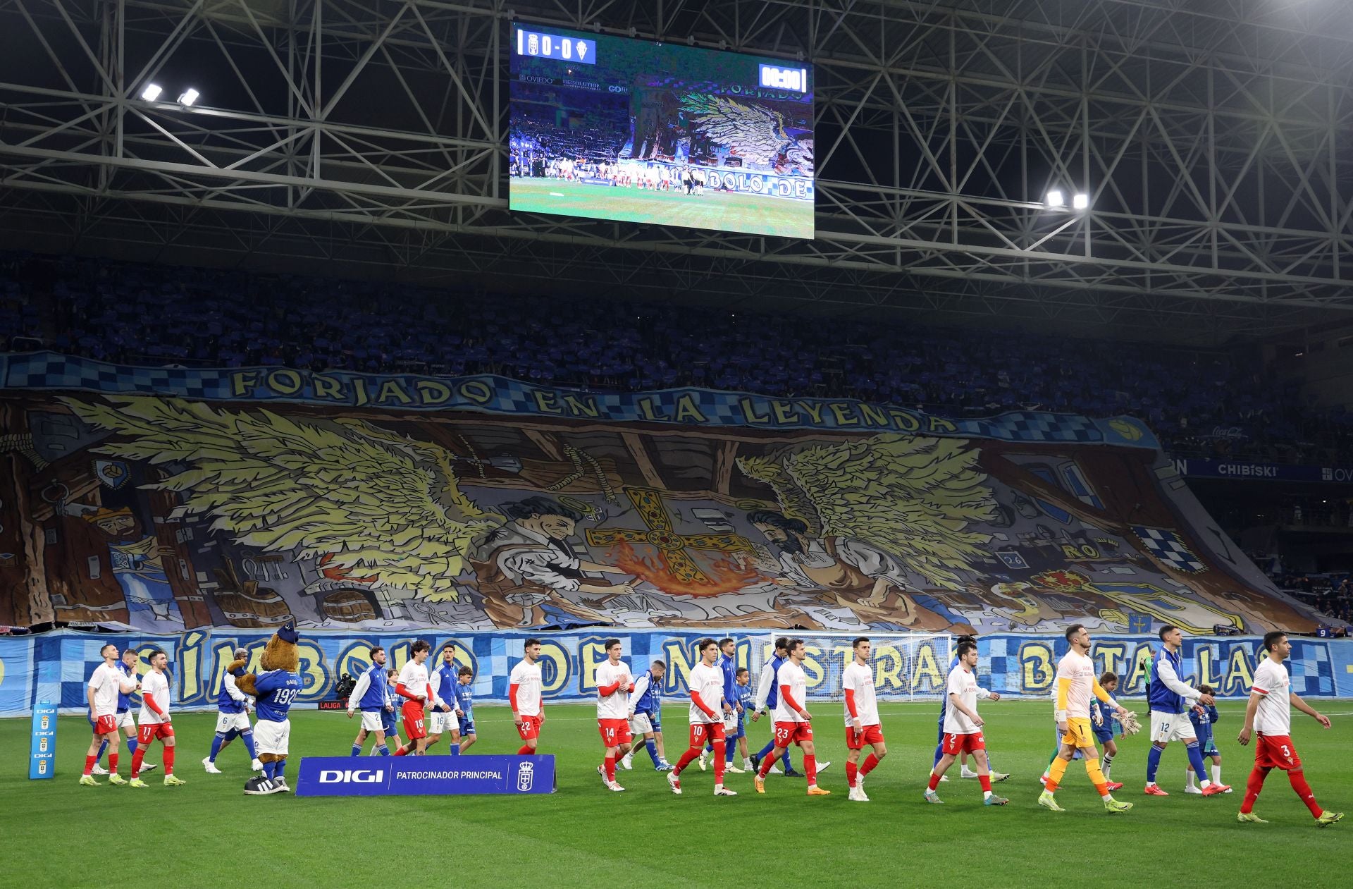 Las mejores imágenes del Real Oviedo - Sporting de Gijón