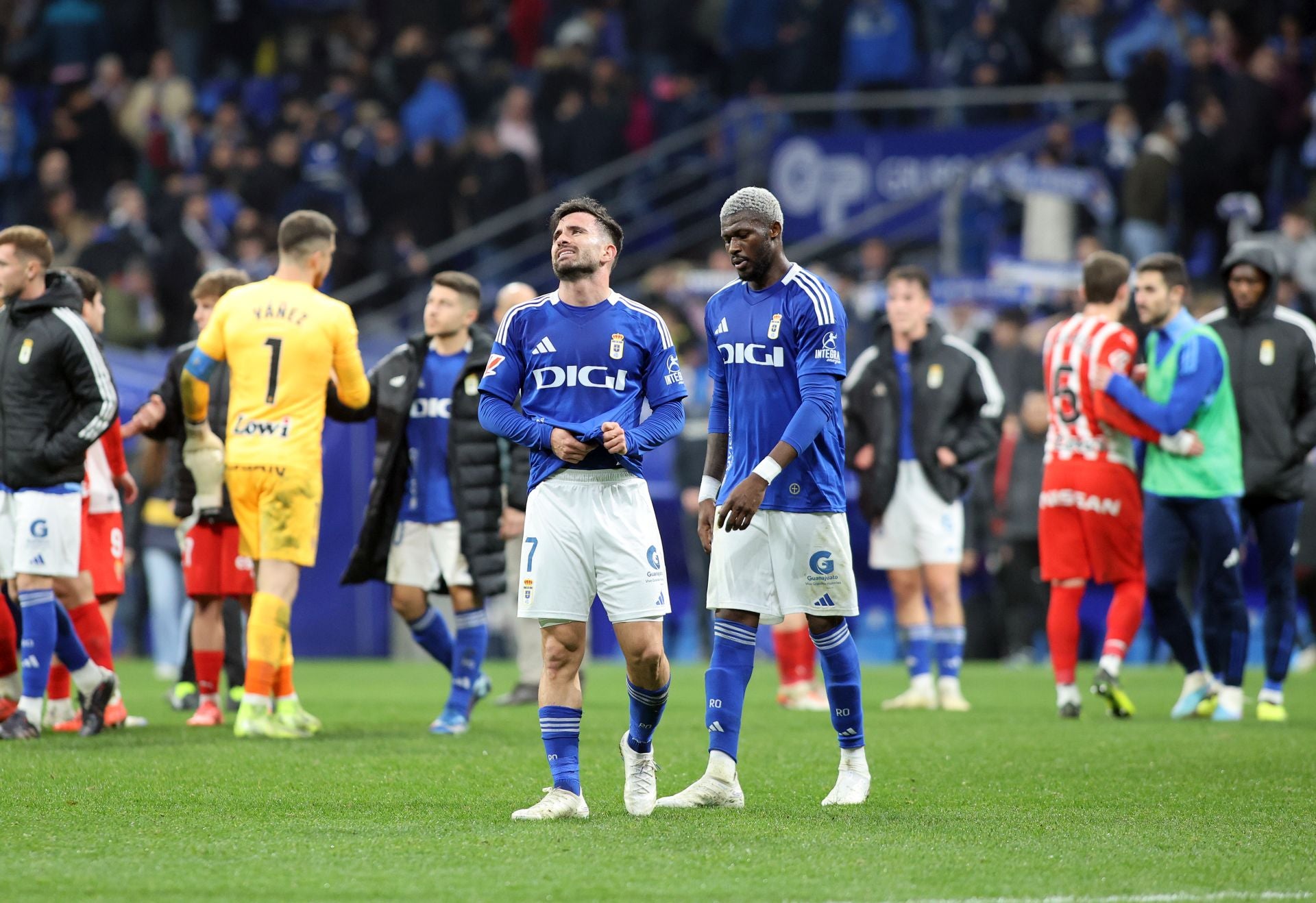 Las mejores imágenes del Real Oviedo - Sporting de Gijón