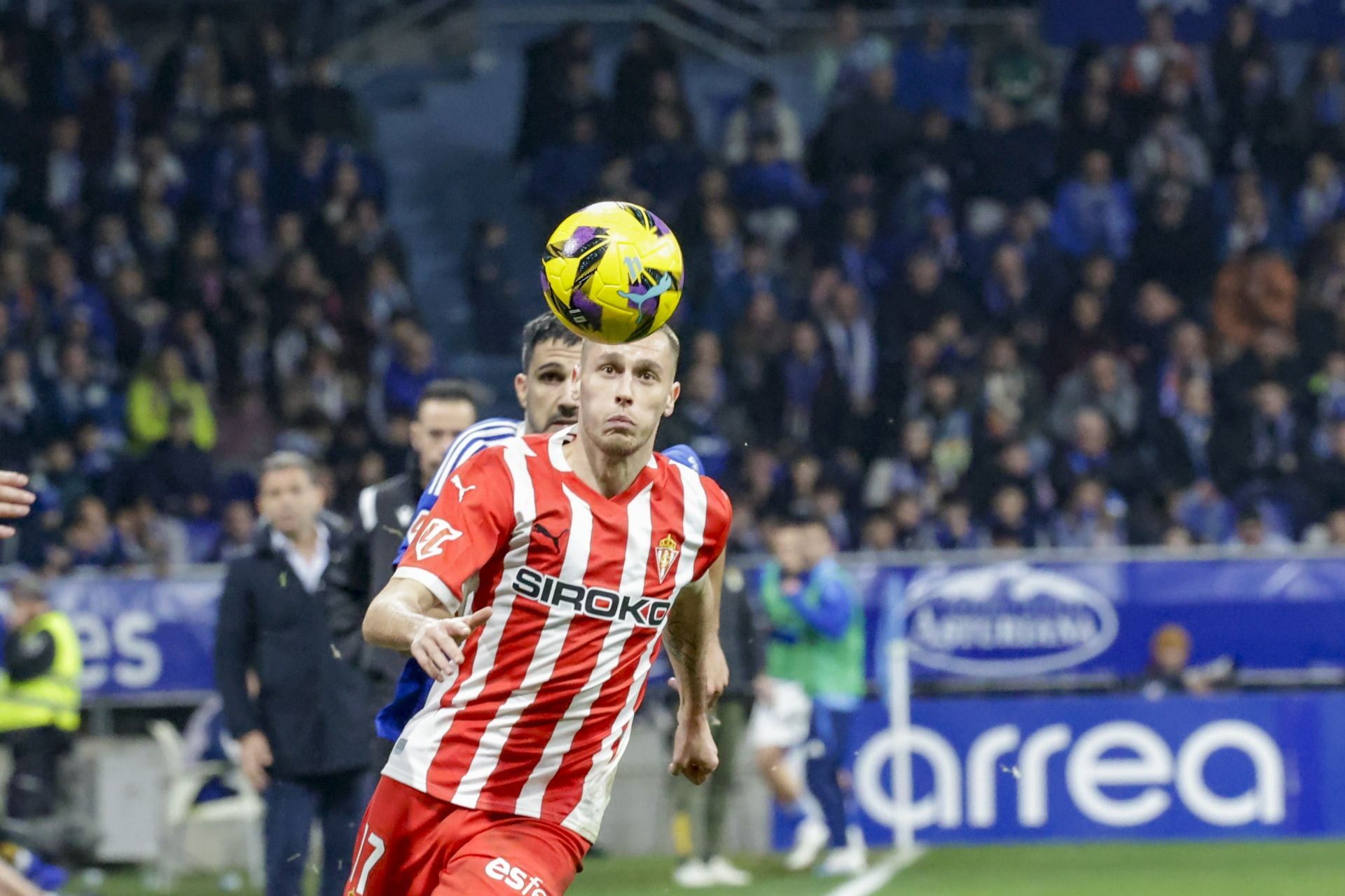 Las mejores imágenes del Real Oviedo - Sporting de Gijón