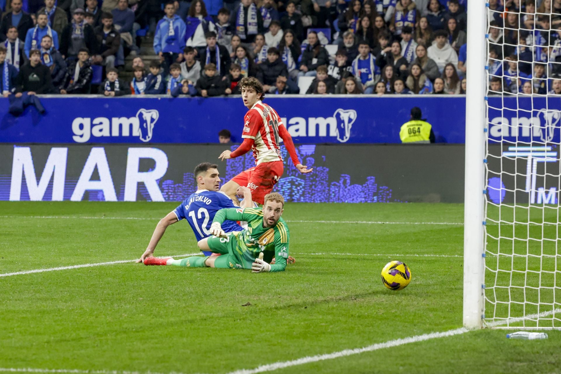 Las mejores imágenes del Real Oviedo - Sporting de Gijón