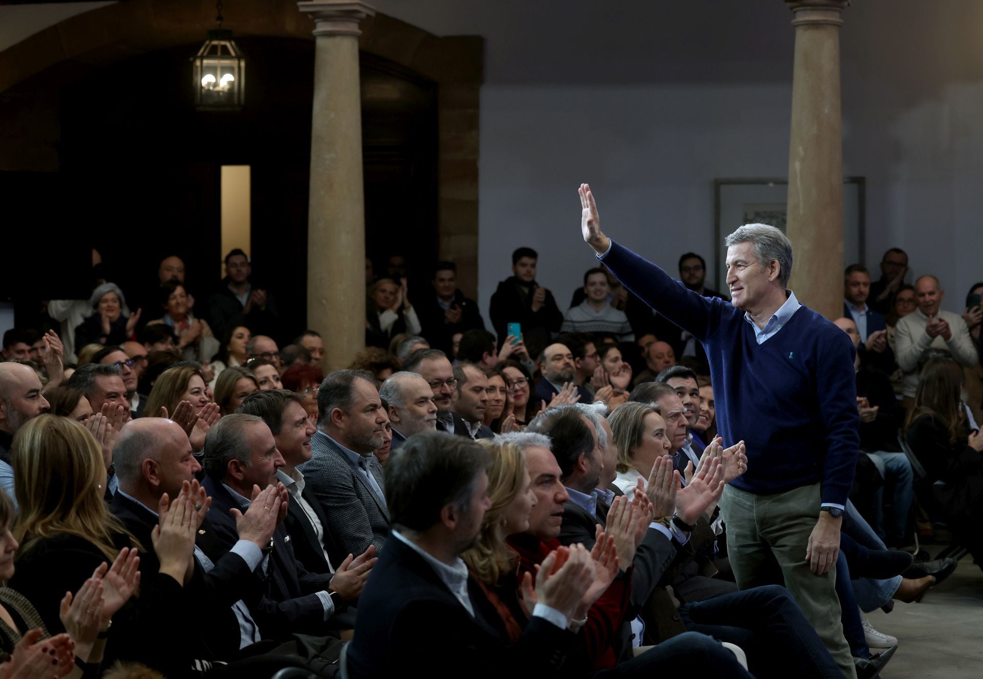 Los barones del Partido Popular, reunidos en Asturias