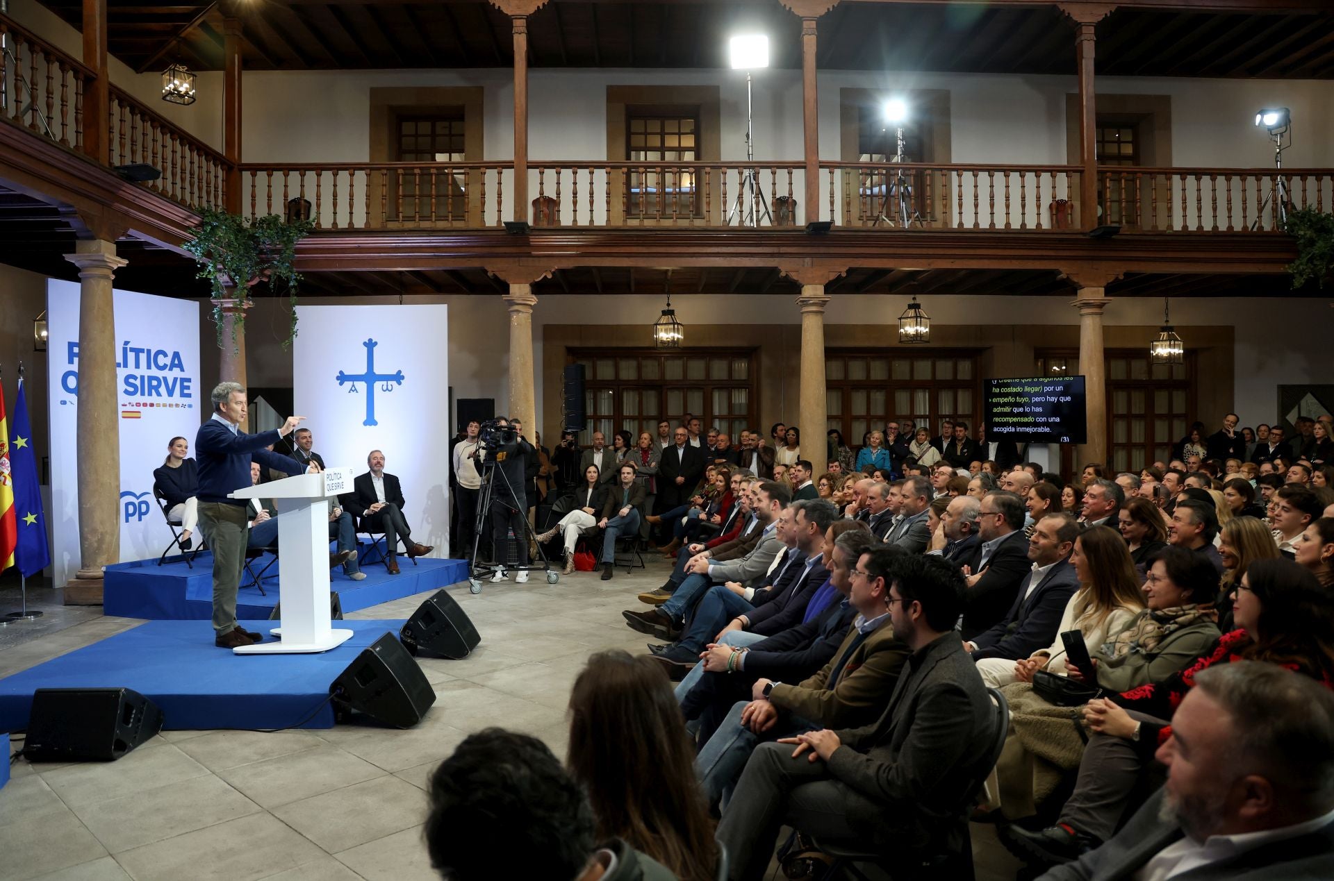 Los barones del Partido Popular, reunidos en Asturias