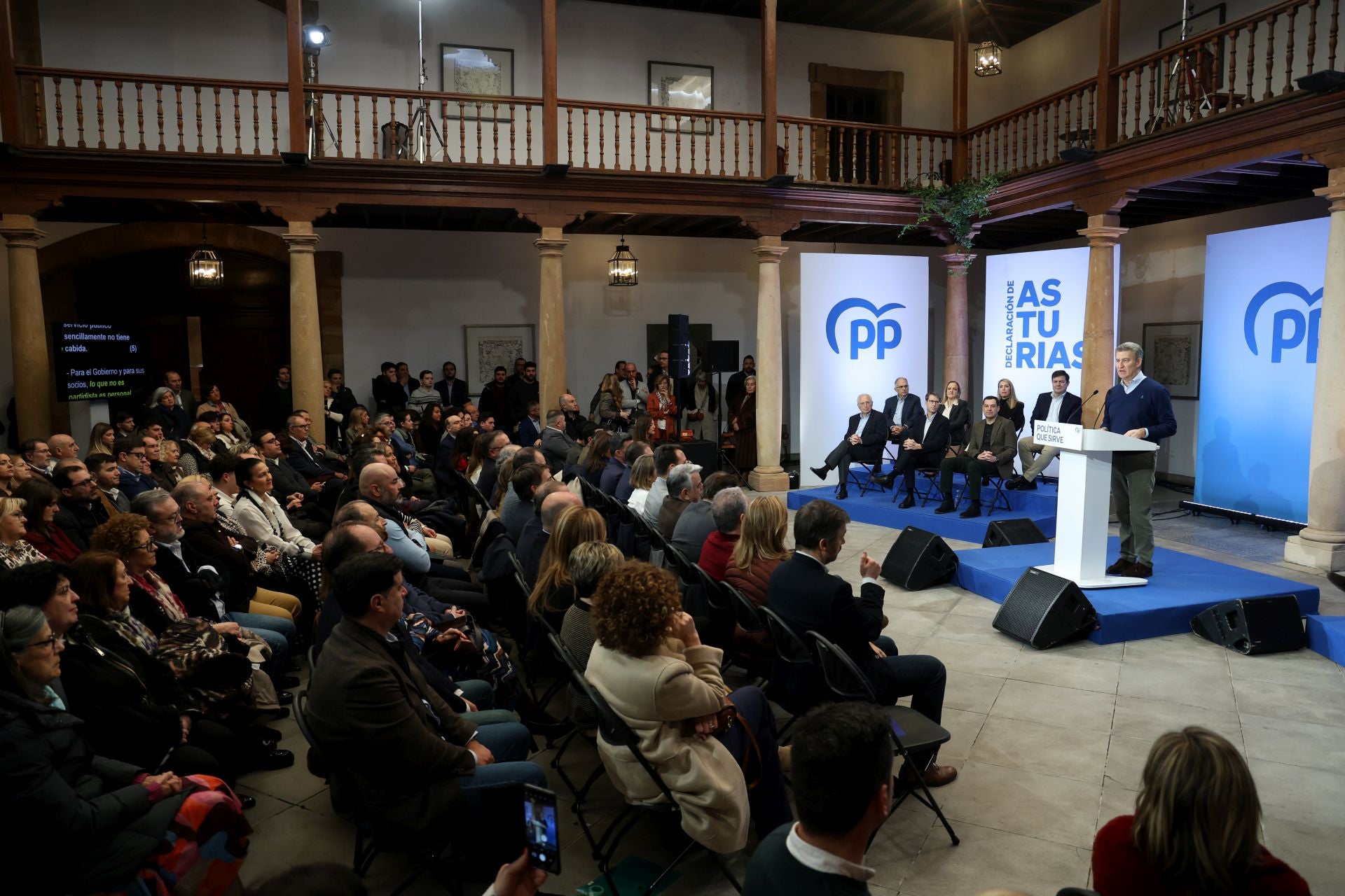 Los barones del Partido Popular, reunidos en Asturias