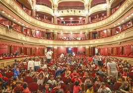 El teatro Palacio Valdés de Avilés.