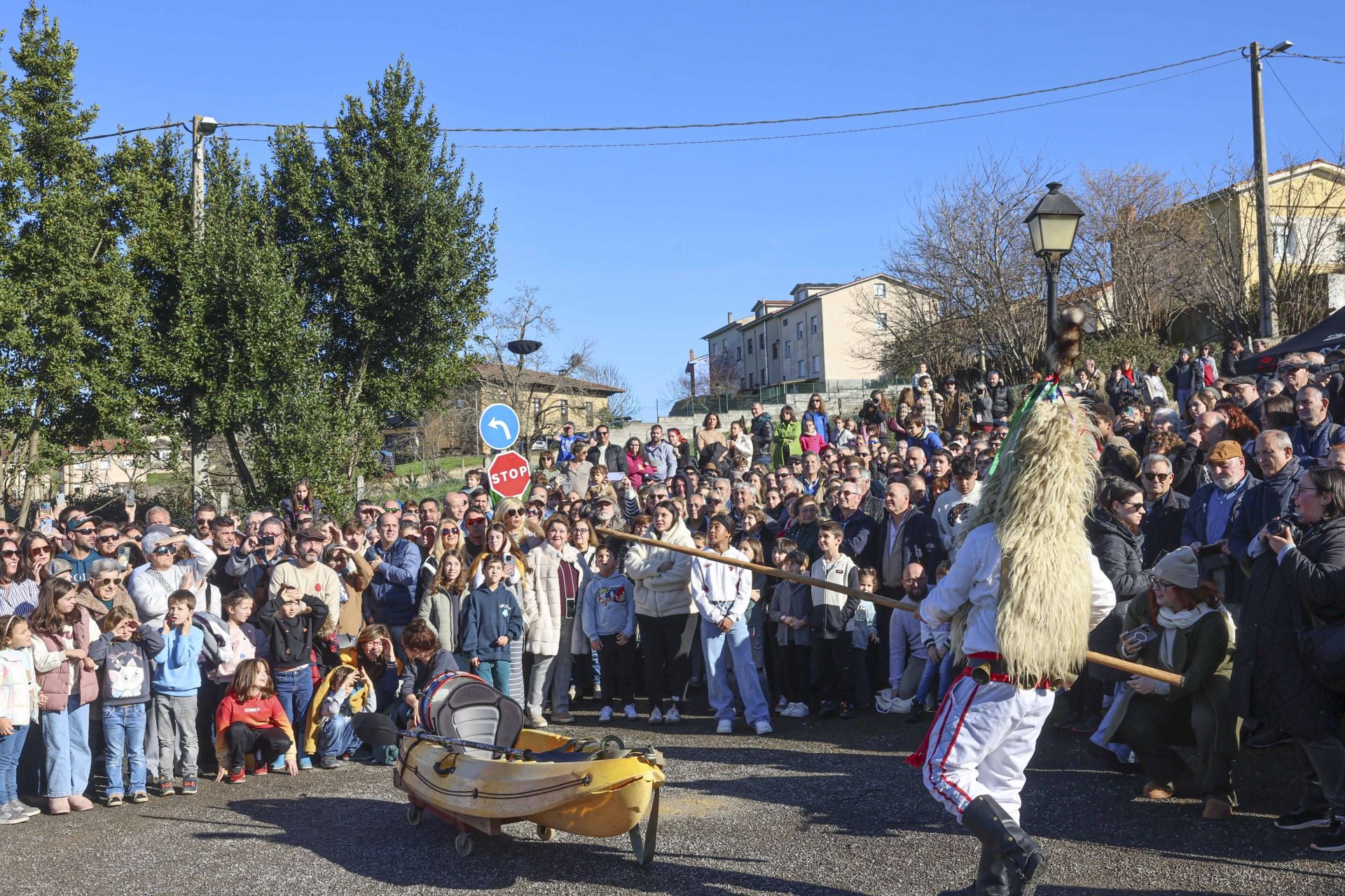 Sidros, Comedies... y hasta pitufos en Valdesoto