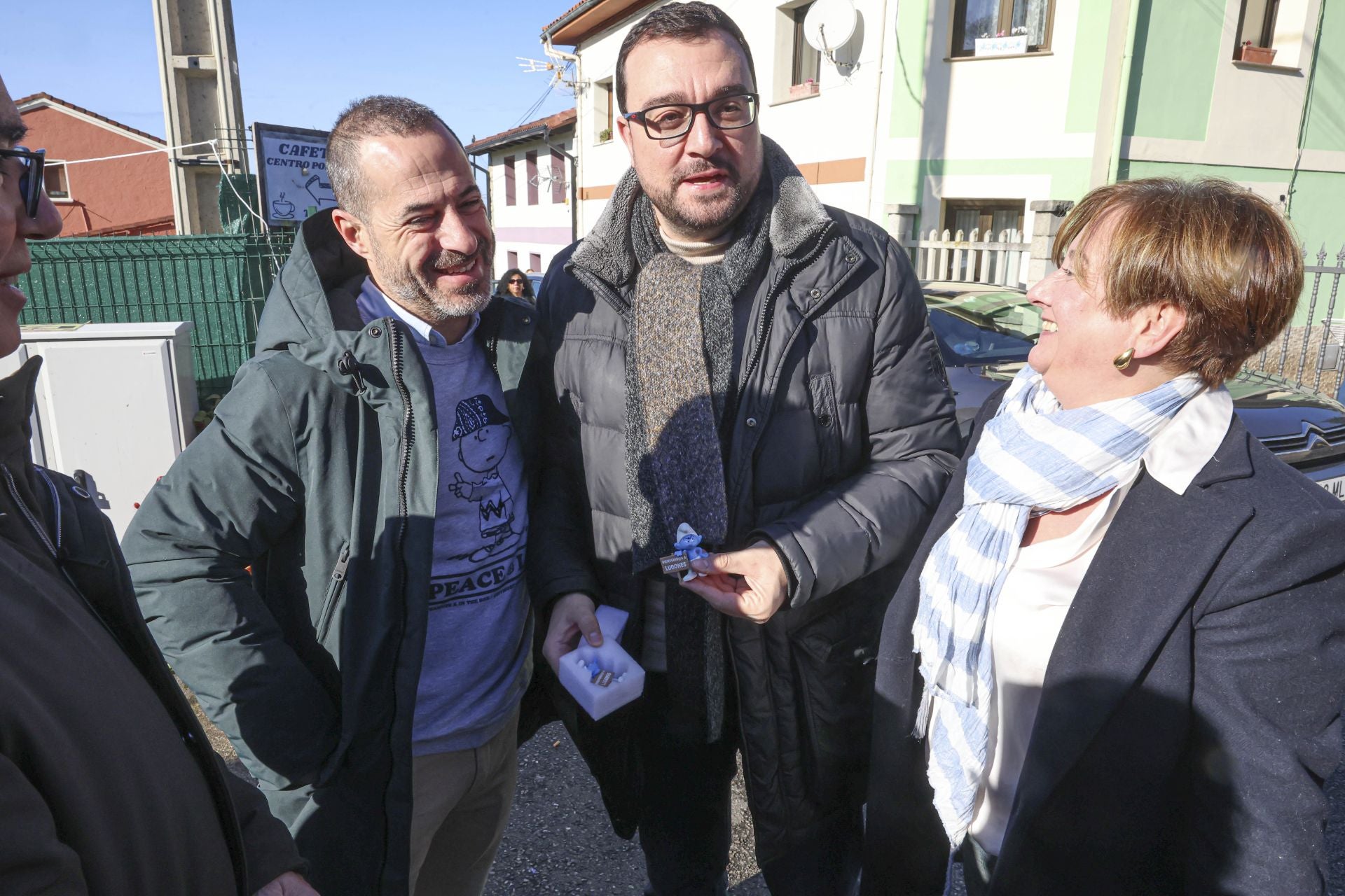 Sidros, Comedies... y hasta pitufos en Valdesoto