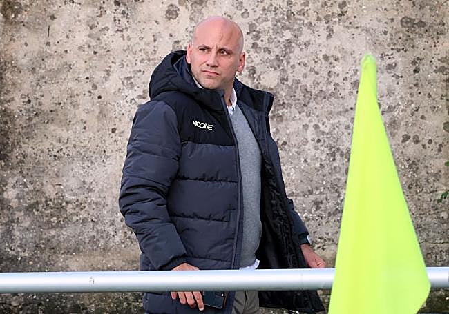 Javi Rozada, entrenador del Real Avilés.