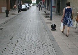 Calle Ceriñola, en El Natahoyo.