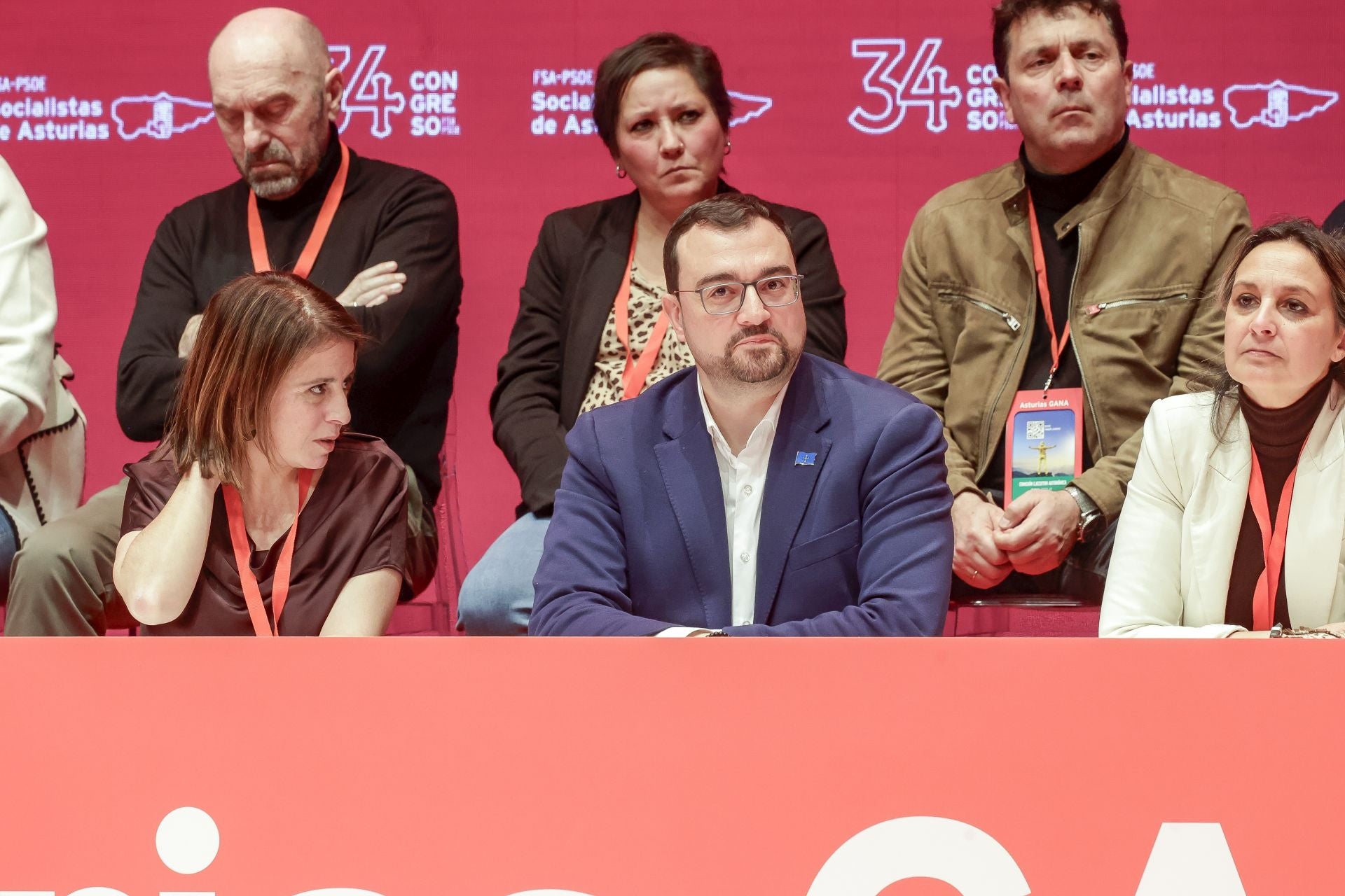 Pedro Sánchez y Adrián Barbón inauguran el congreso socialista en Avilés