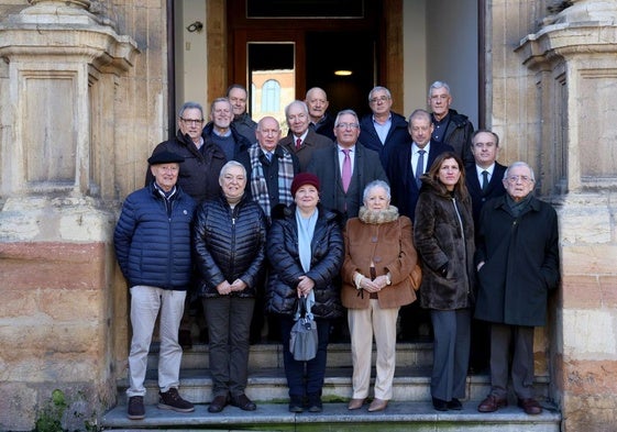 Los miembros del jurado en la sede de Ridea.