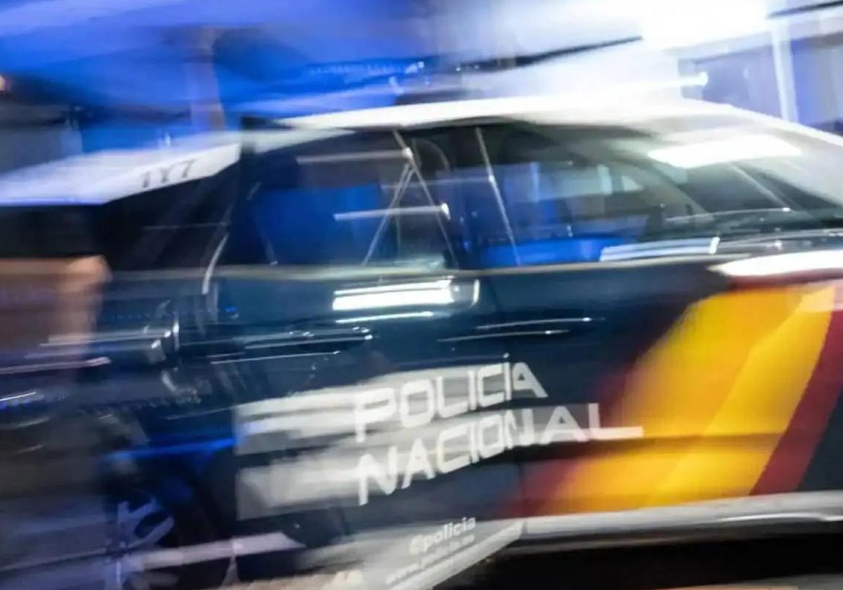 Un coche de la Policía Nacional.