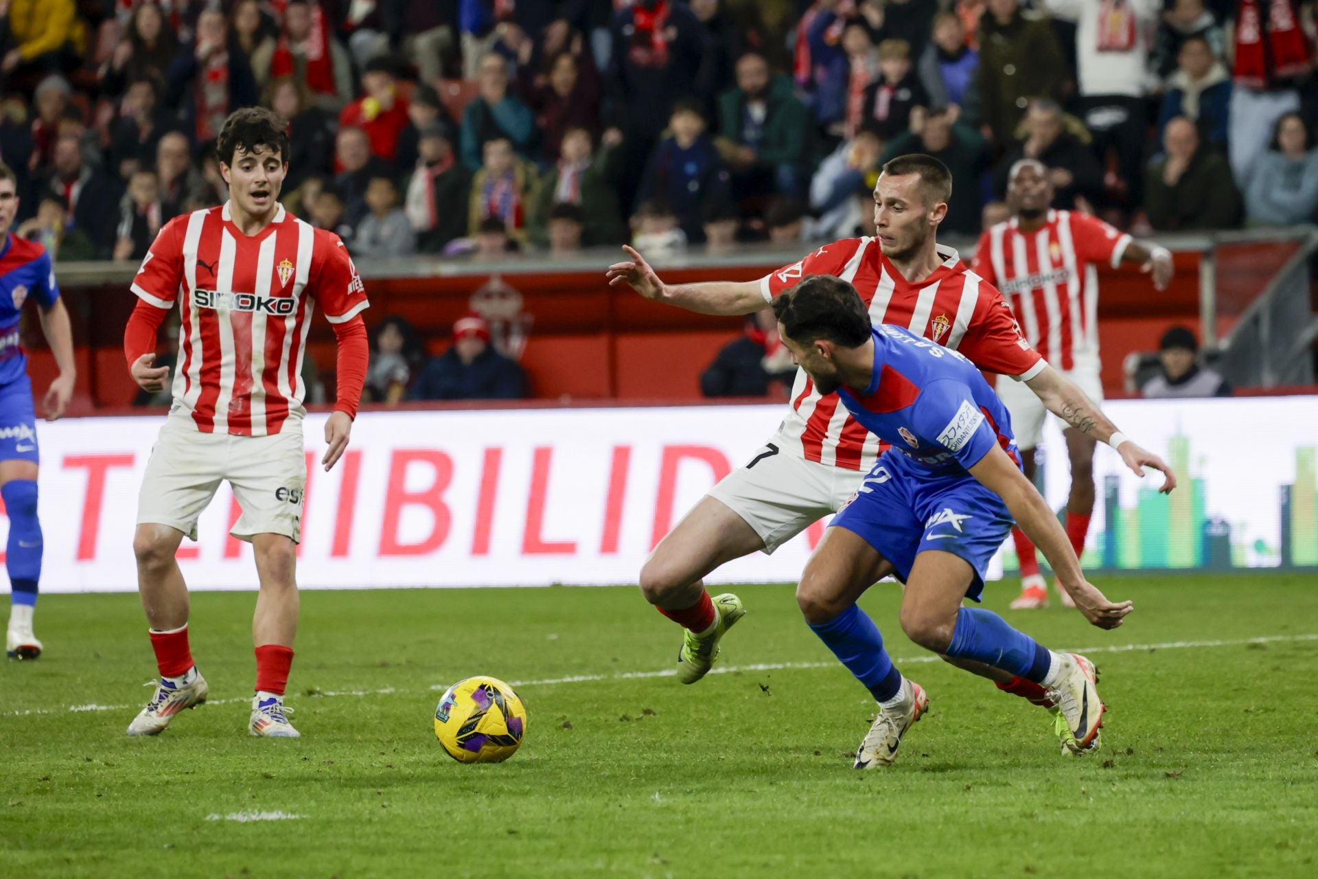 Las mejores imágenes del Sporting de Gijón (1 - 1) Elche