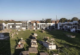 Cementerio de Jove, en Gijón.