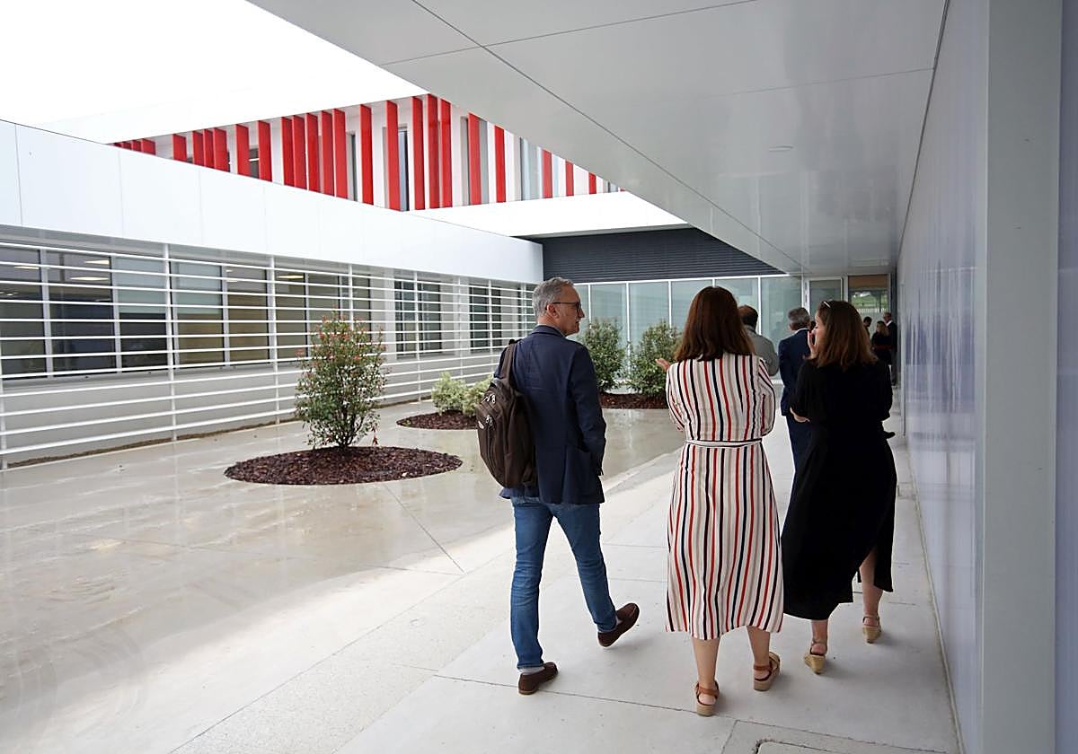 Inauguración del IES La Florida de Oviedo el pasado mes de septiembre.