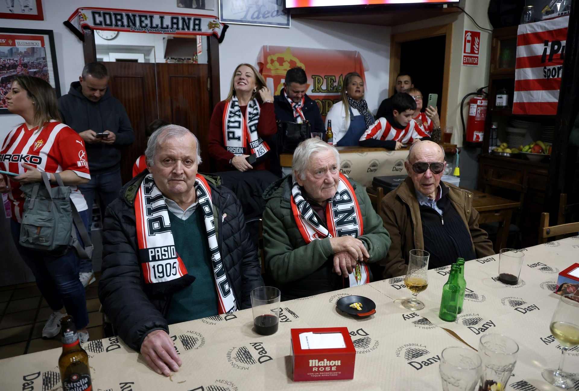 El día que Cornellana vio nacer a su peña sportinguista