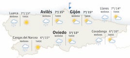 El tiempo en Asturias: esta es la previsión para este jueves, 23 de enero