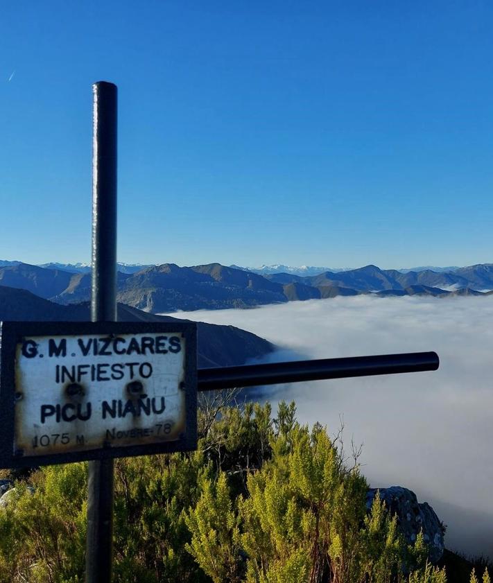 Imagen secundaria 2 - Parte de las amplias vistas que se ven desde el Cerru Niañu 