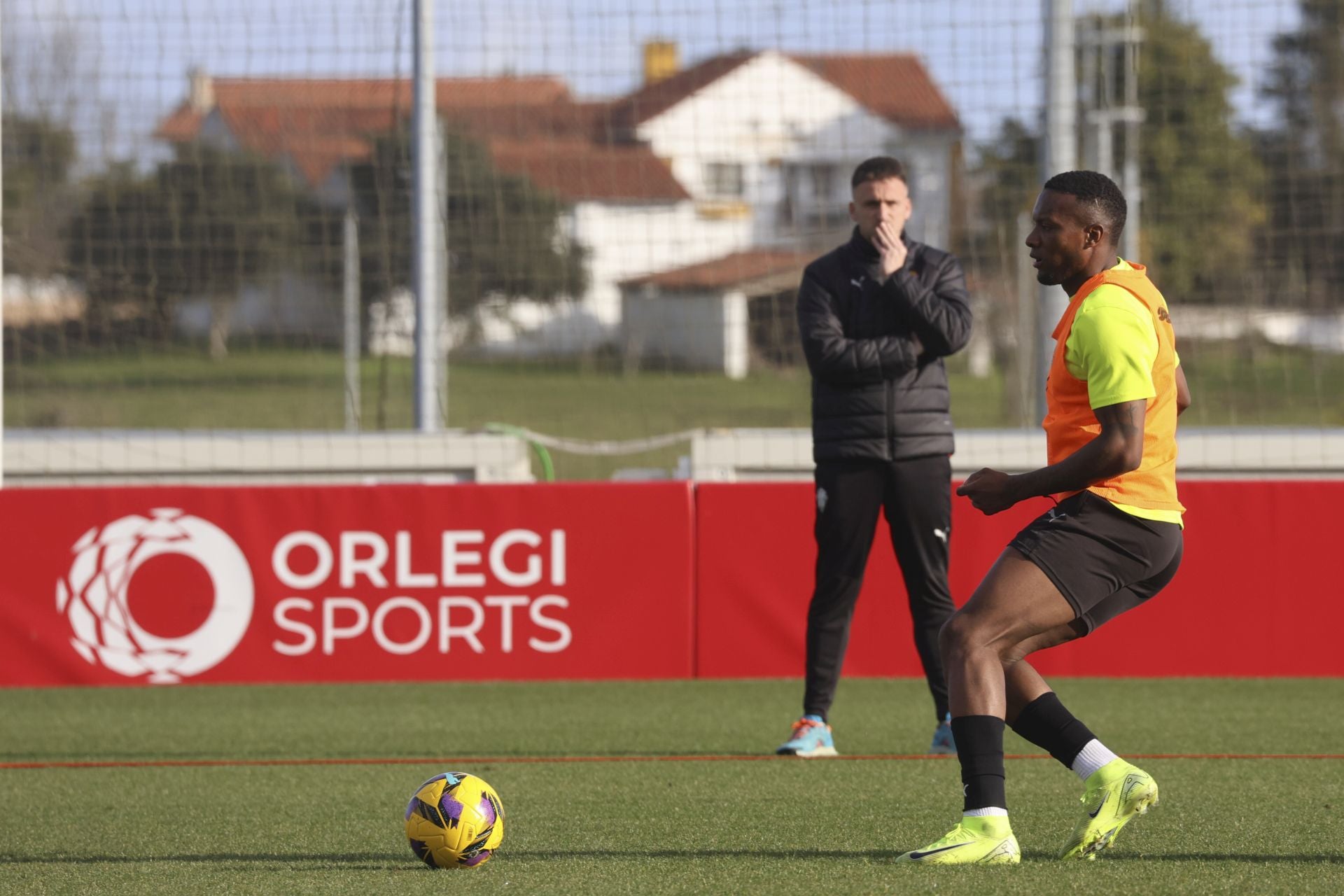 Entrenamiento del Sporting de Gijón (23/01/2025)