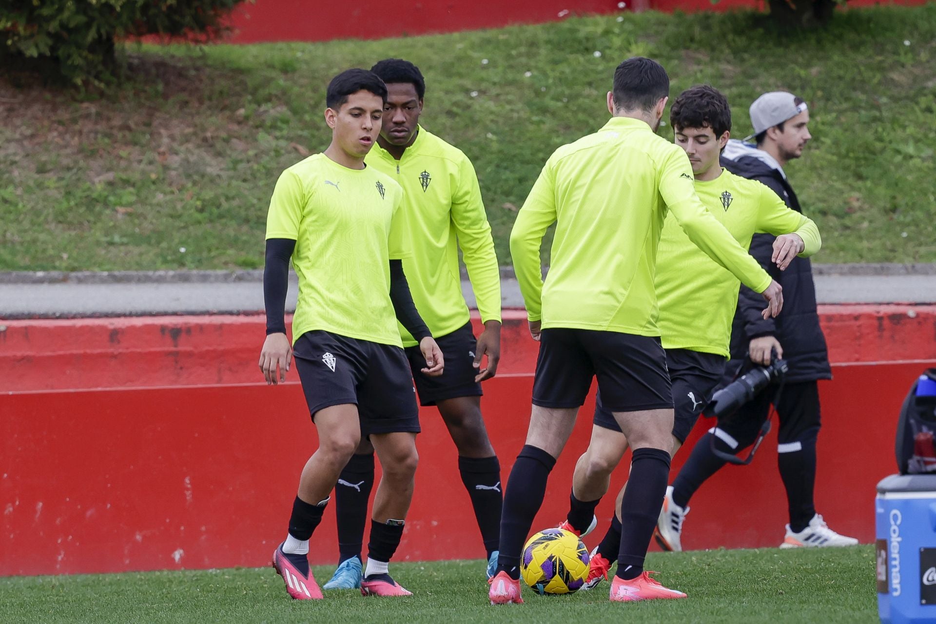 Entrenamiento del Sporting de Gijón (24-01-2025)