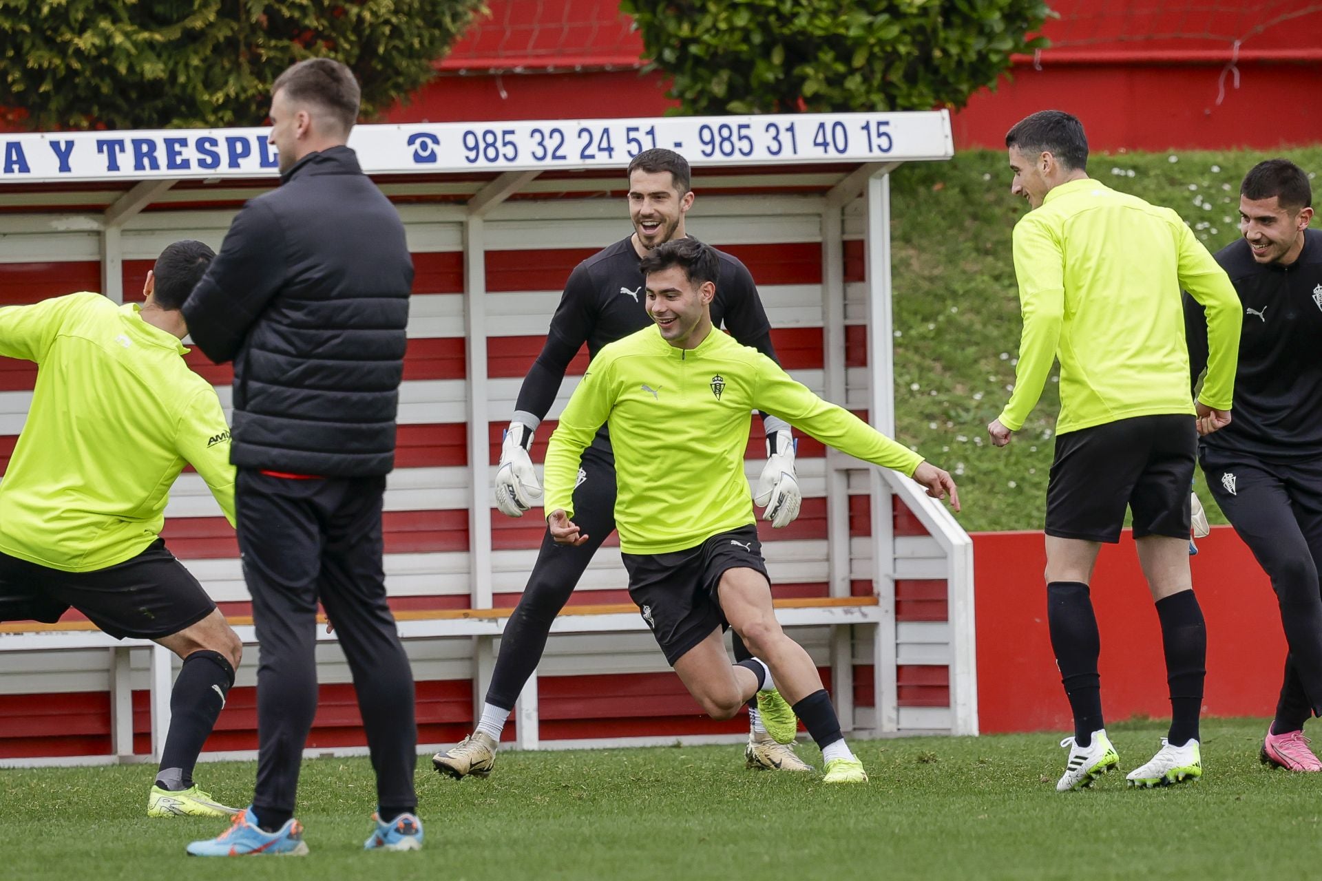 Entrenamiento del Sporting de Gijón (24-01-2025)